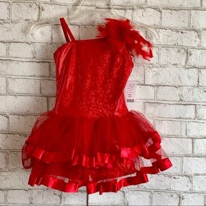Red Dance Ballet Halloween Costume